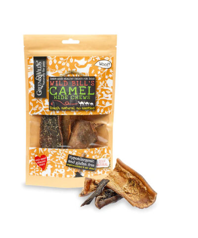 Green and Wilds Camel Hide Chews