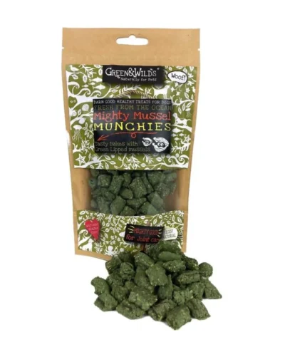 Green & Wilds Mighty Mussel Munchies, 130g